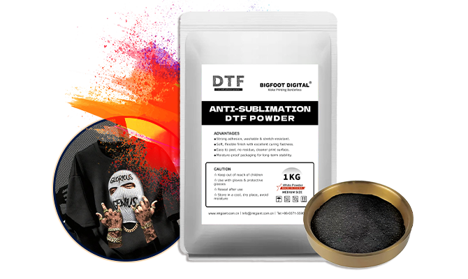 Anti-Sublimation DTF Powder